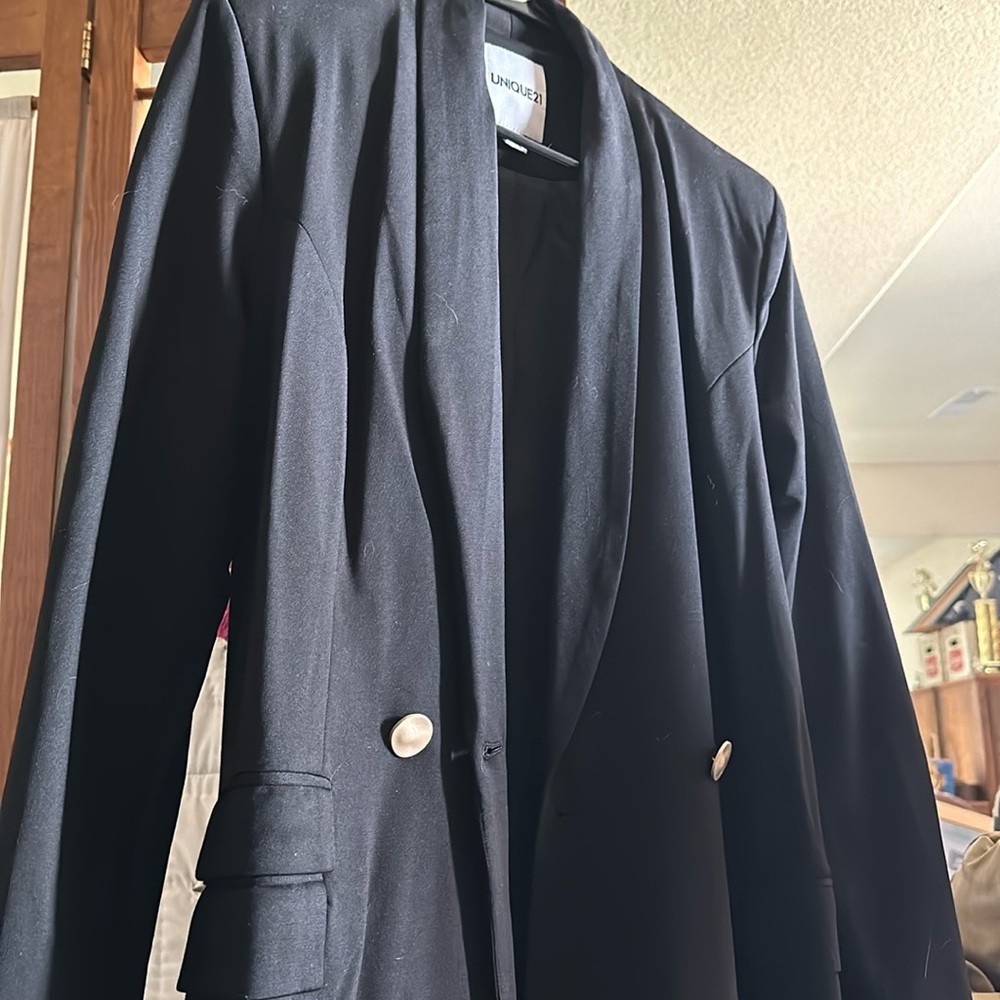 Amazon black blazer dress